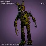 Stylized Fnaf 6 Springtrap By Timimouse15 On Deviantart E07